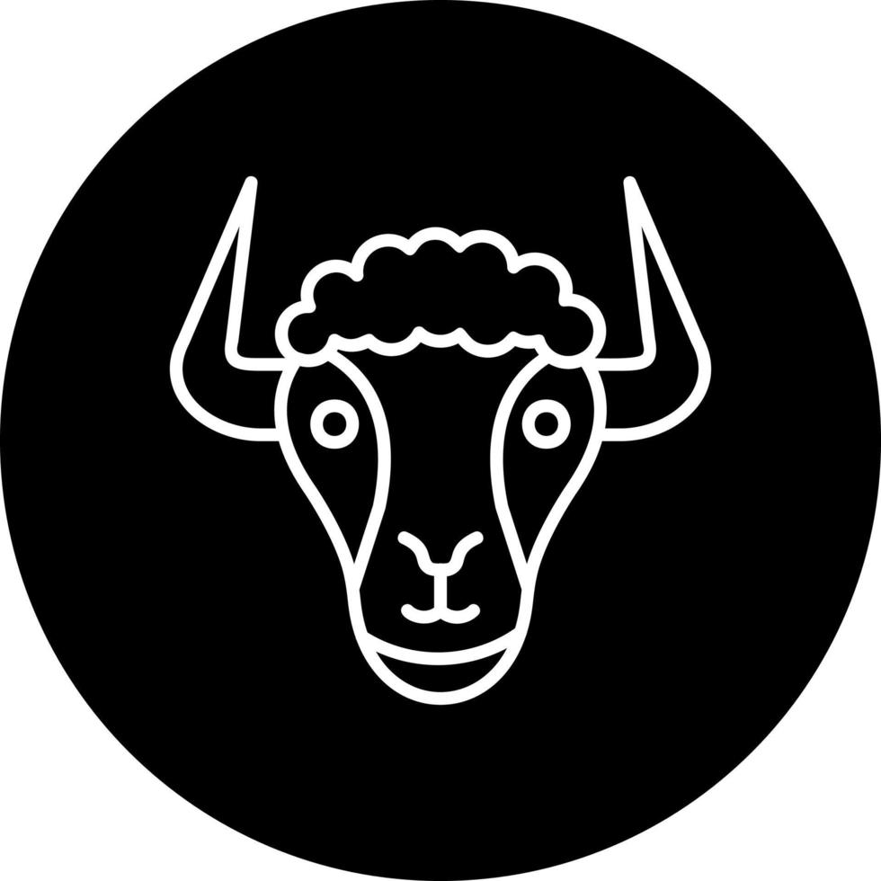 yak vector icono