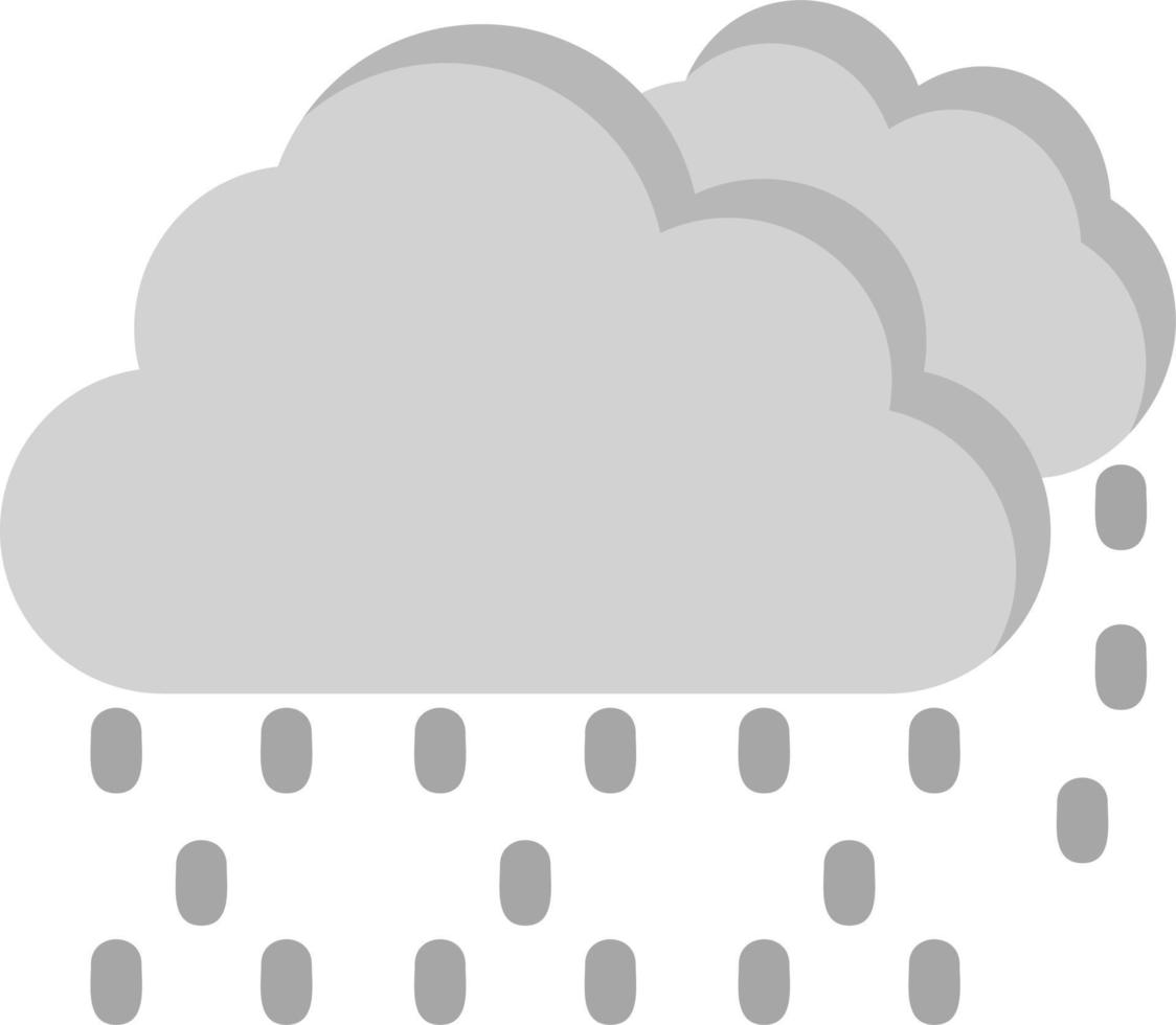 Rain Vector Icon