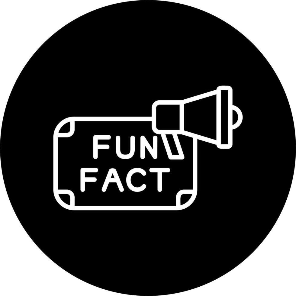Fun Fact Vector Icon