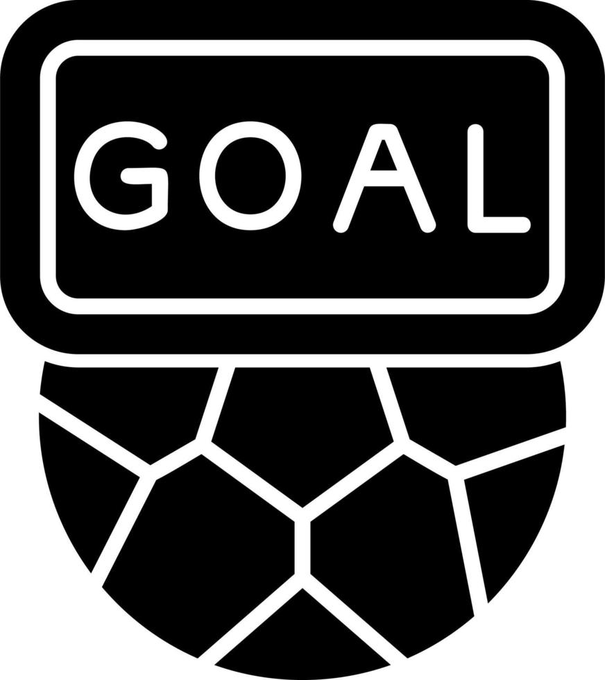 Goal Vector Icon