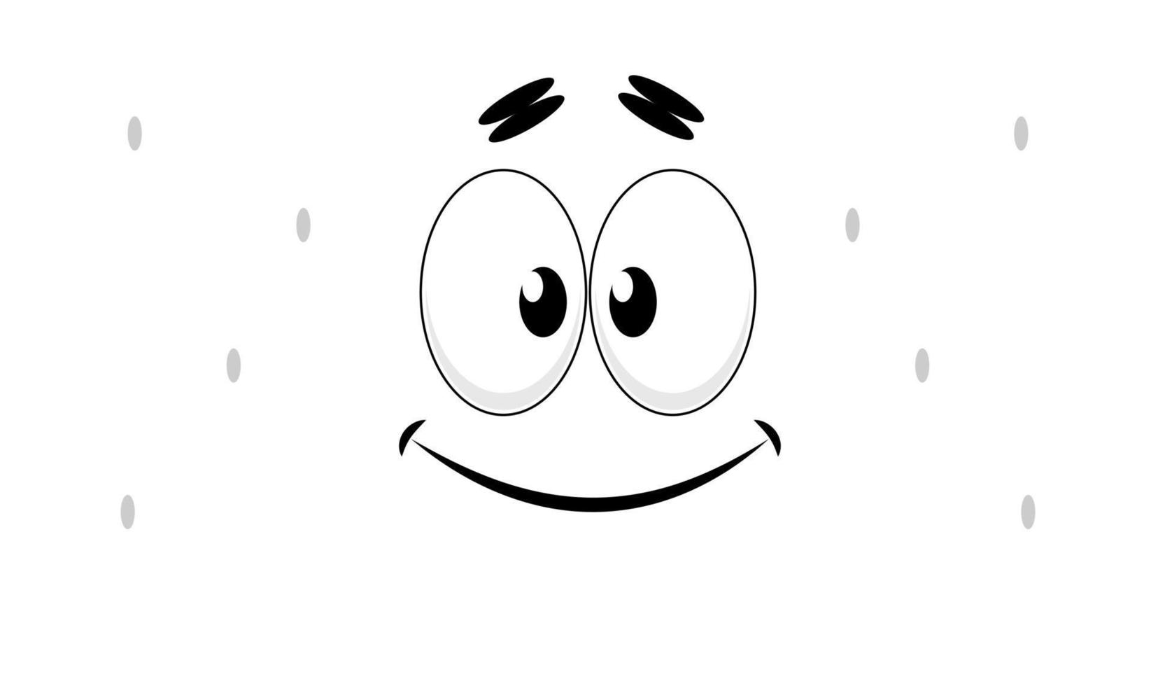 illustration vector graphic of  character eyes from patrick