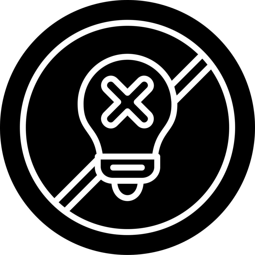 Incandescent Light Vector Icon