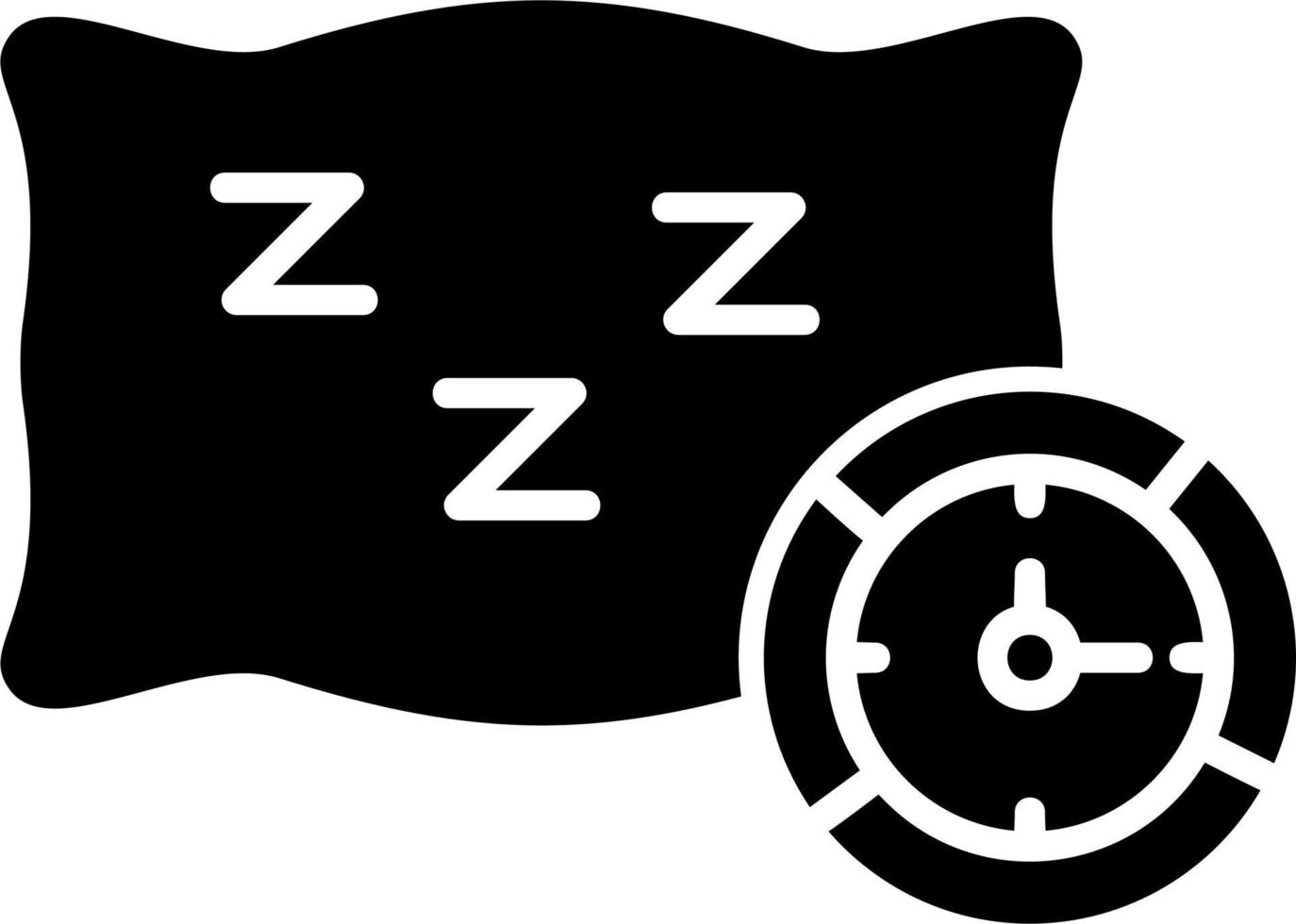 icono de vector de dormir