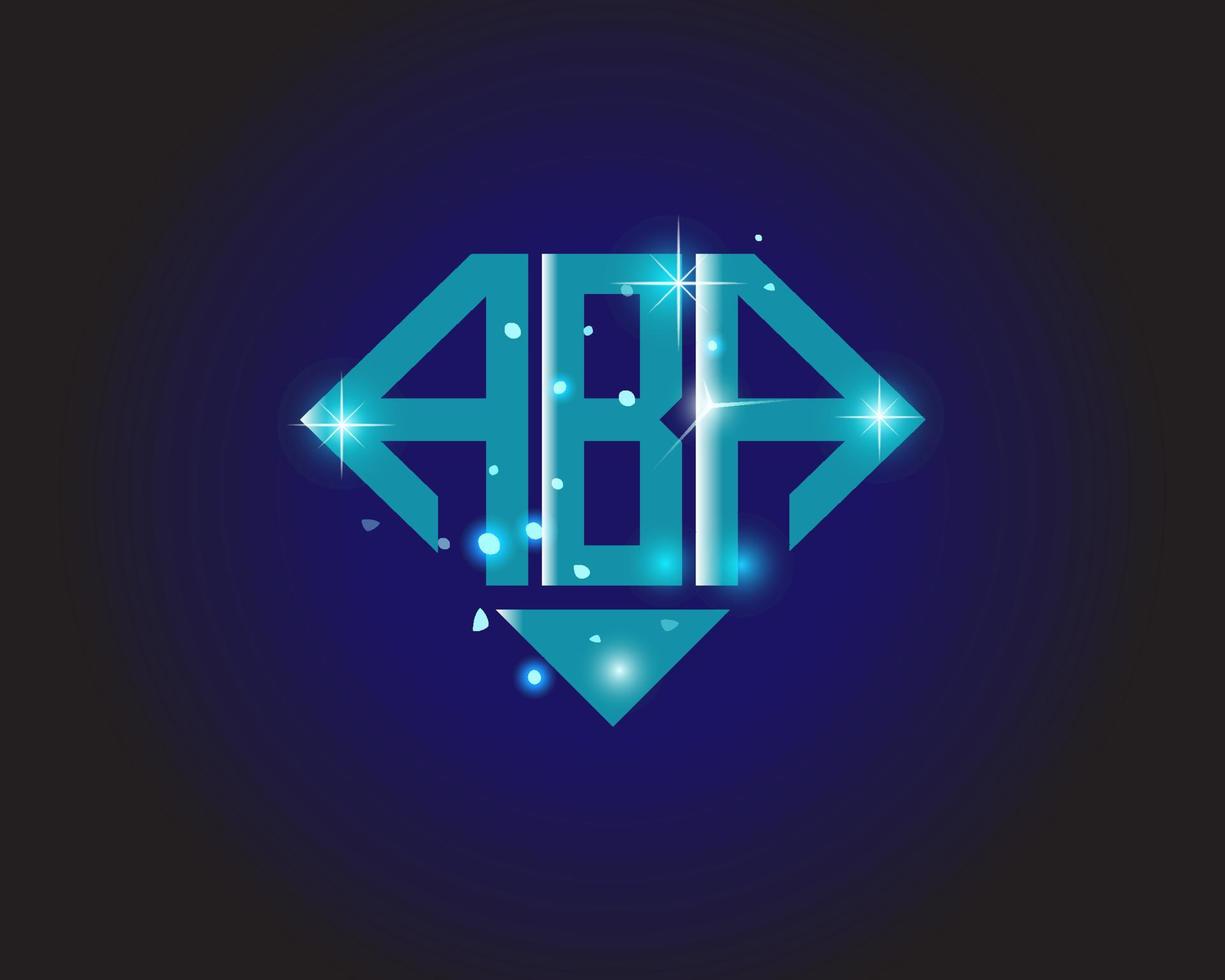ABA letter logo creative design. ABA unique design. vector