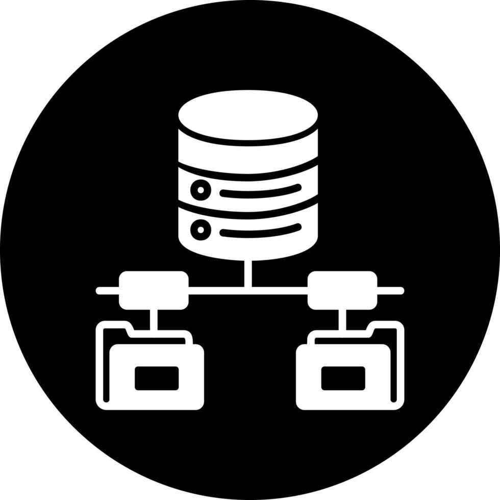 Folder Network Vector Icon