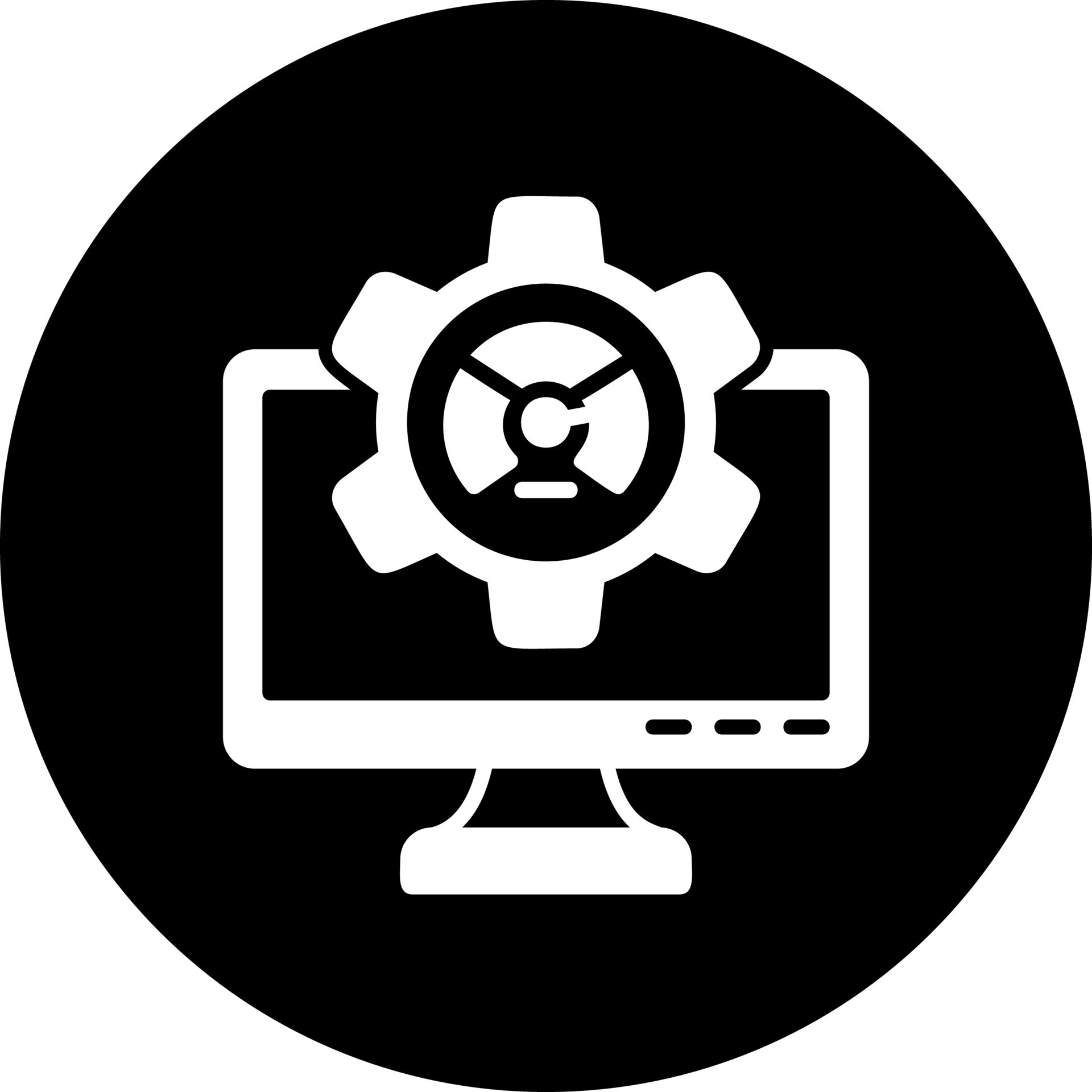 computadora actuación vector icono 20365979 Vector en Vecteezy