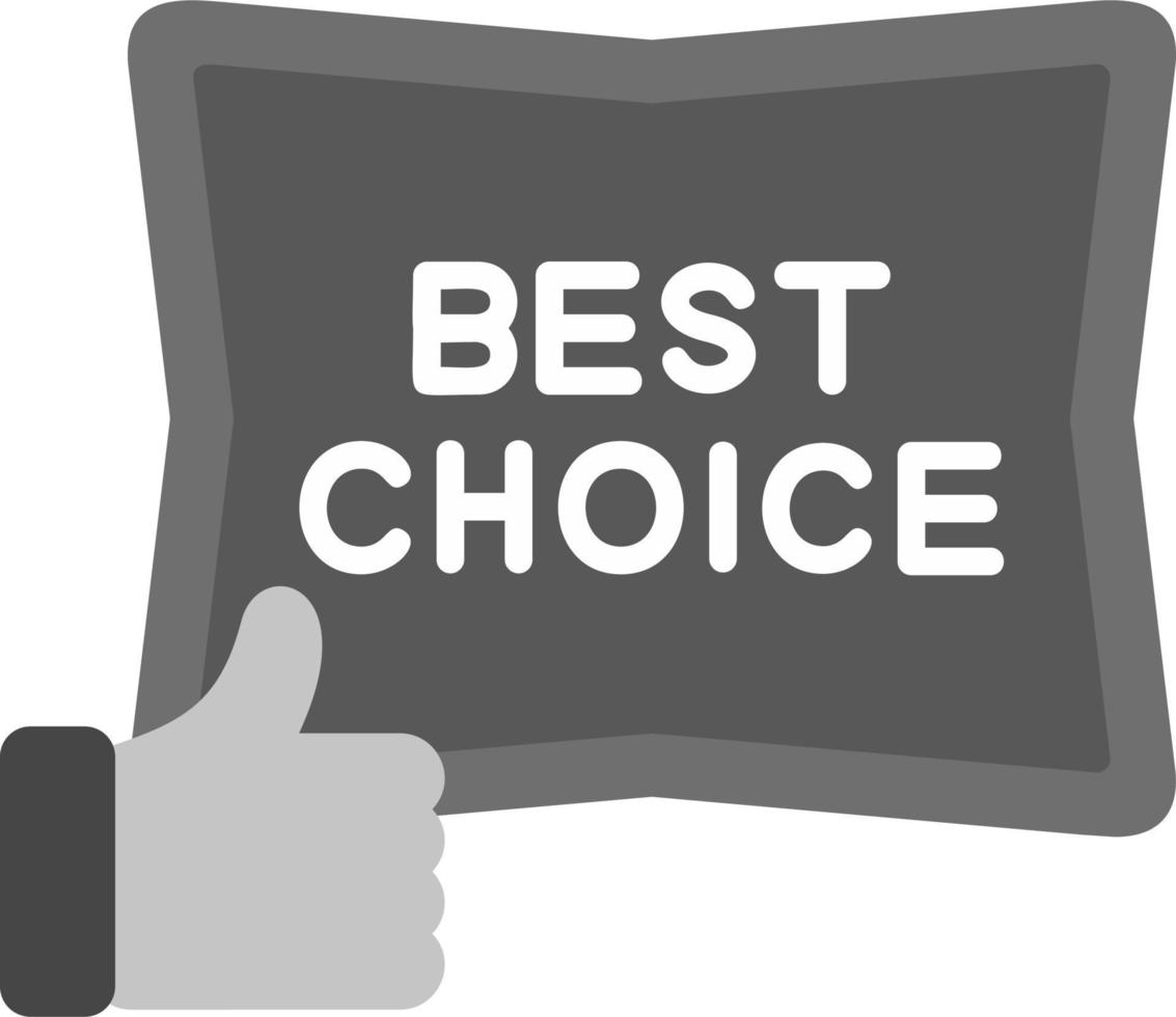 Best Choice Vector Icon