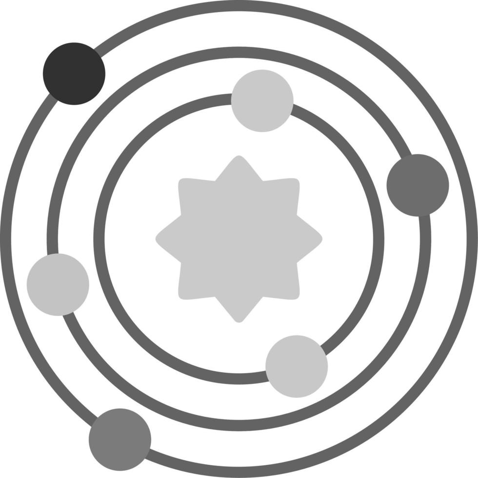 Solar System Vector Icon