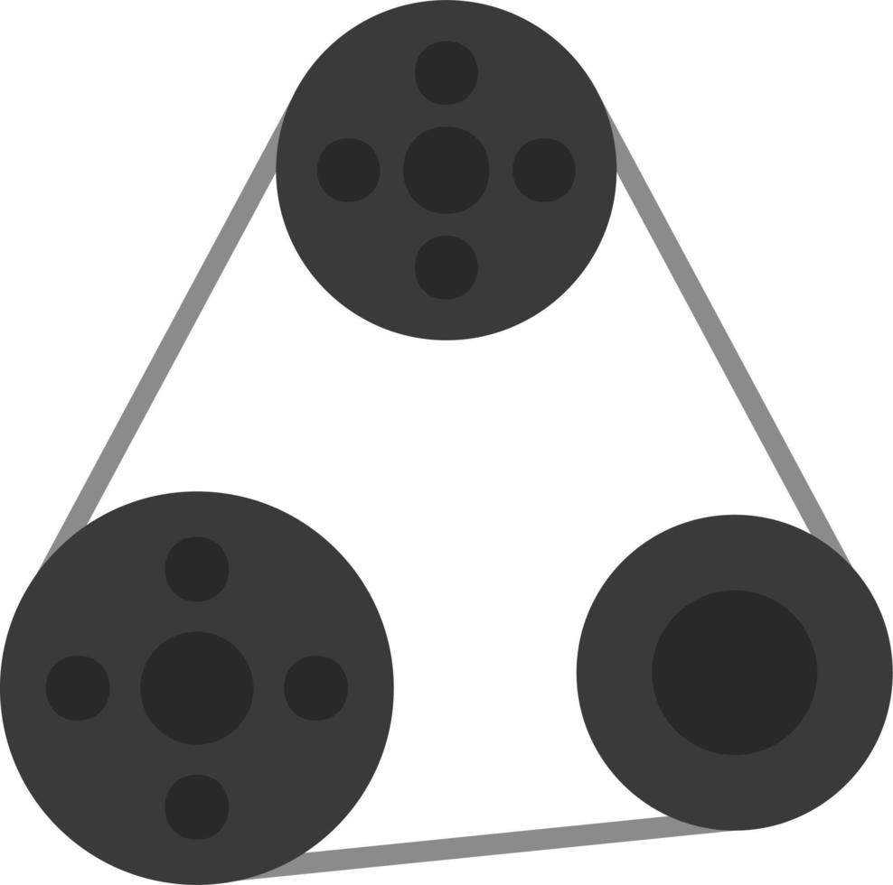 Belt Drive Kit Vector Icon