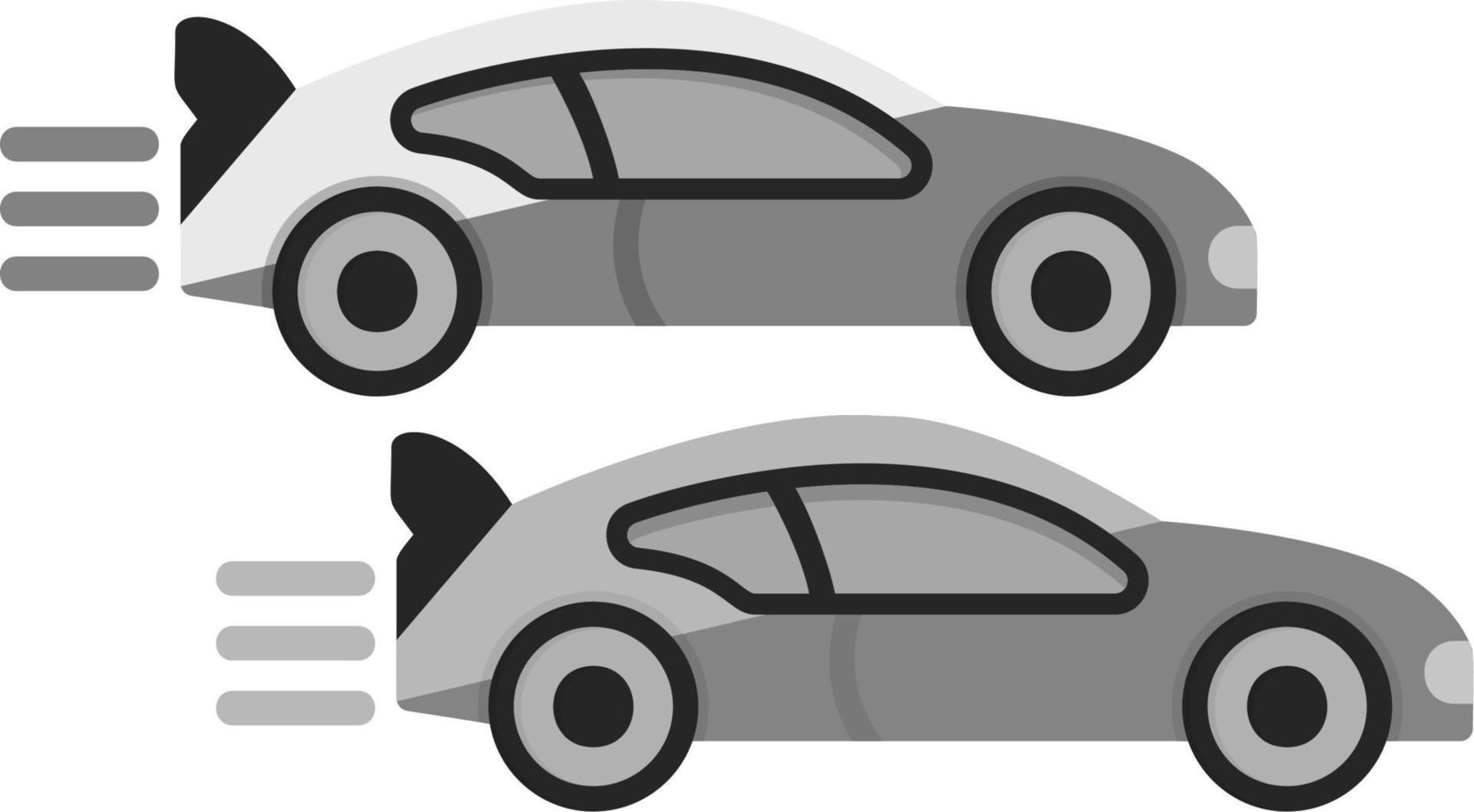 Car Race Vector Icon