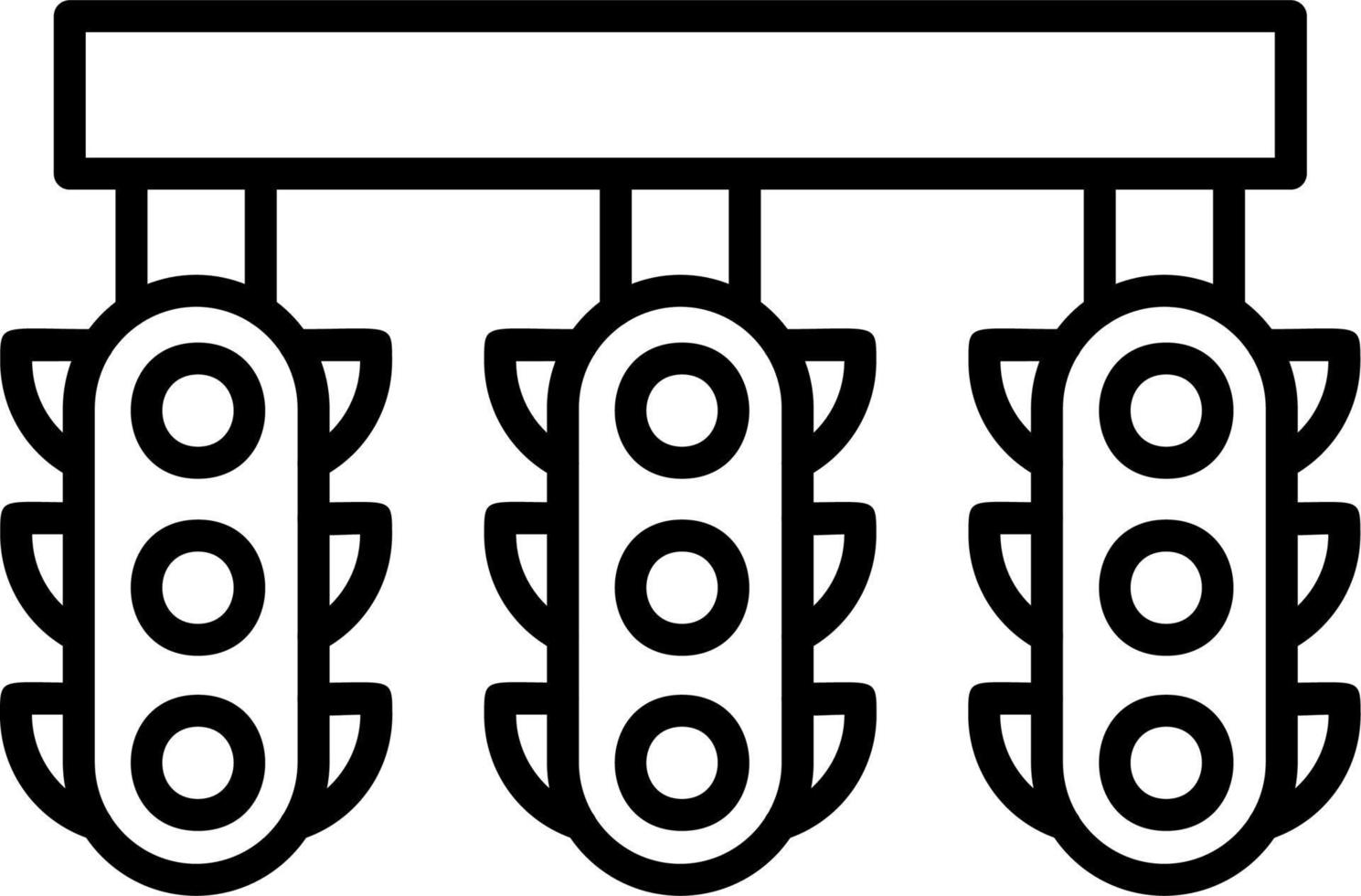 Traffic Lights Vector Icon