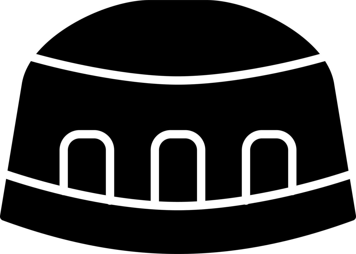 Prayer Hat Vector Icon