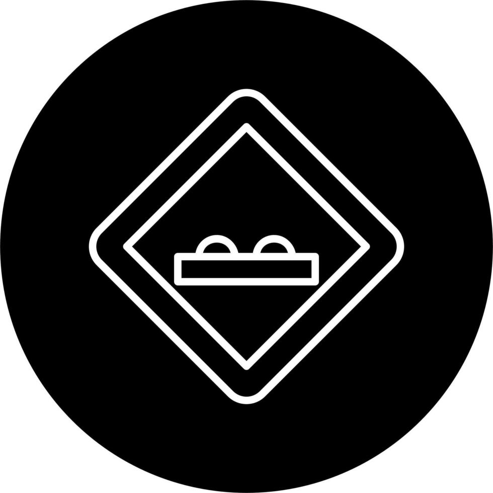 Uneven Vector Icon