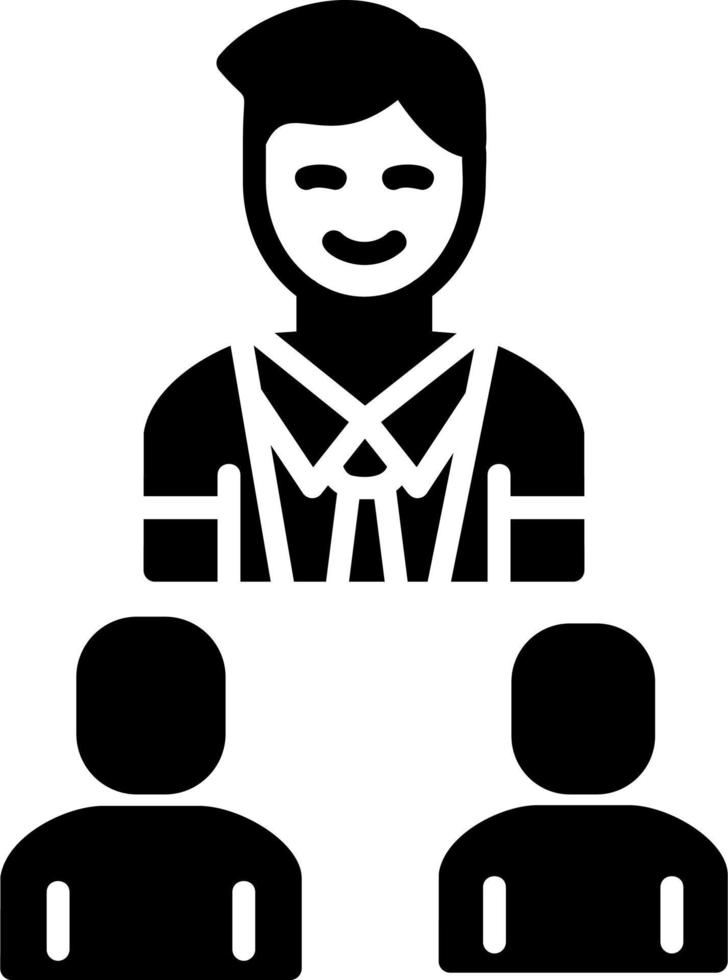 Job Interview Vector Icon