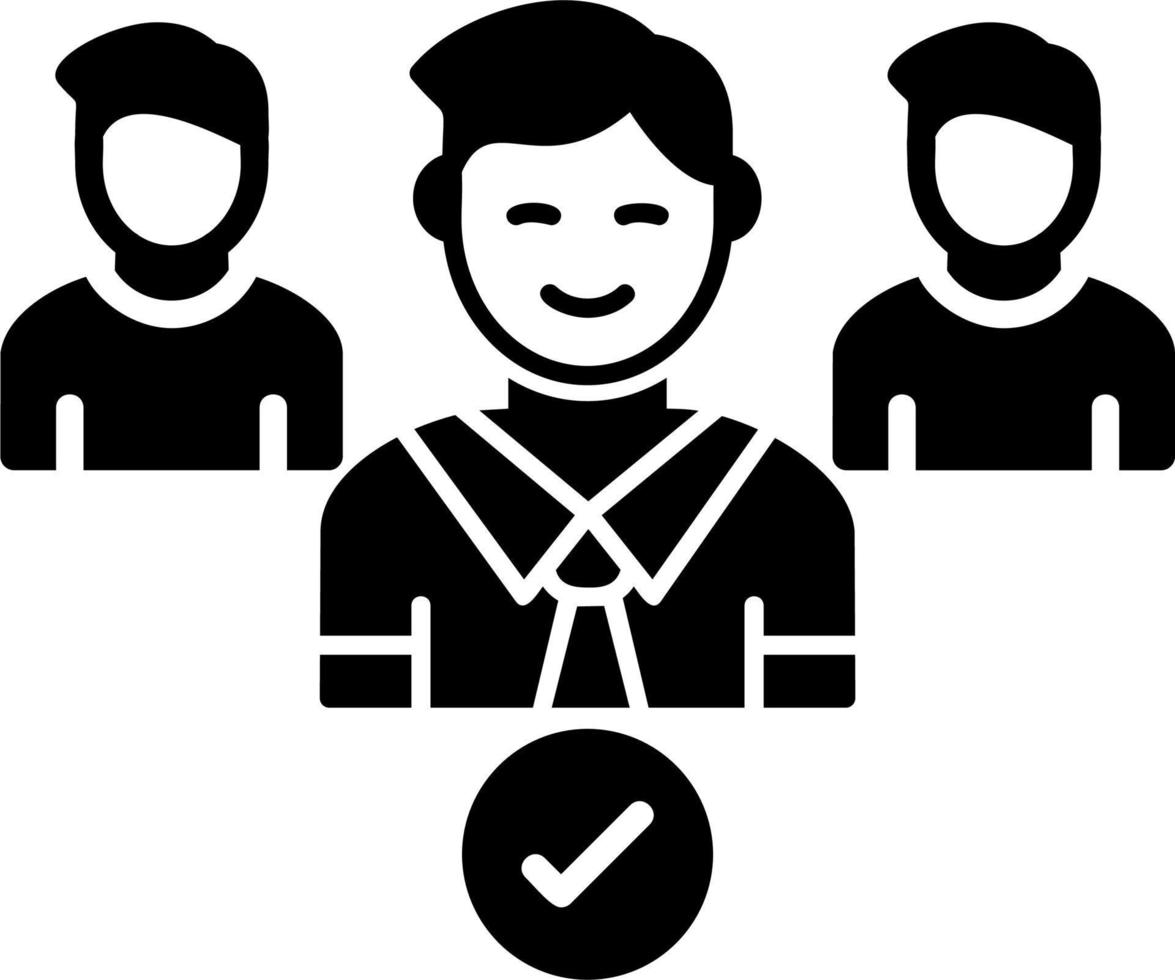 Candidates Vector Icon