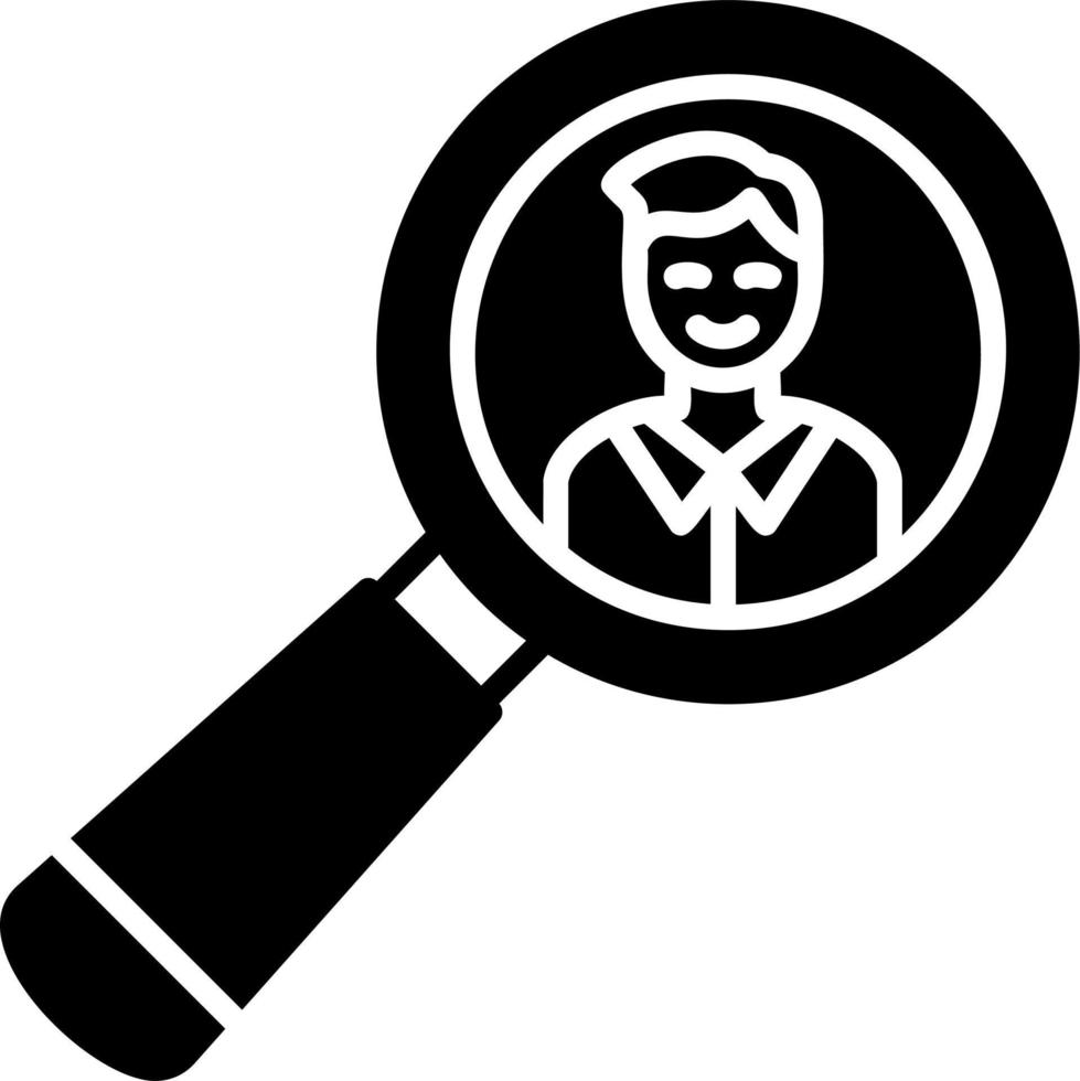 Job Seeker Vector Icon