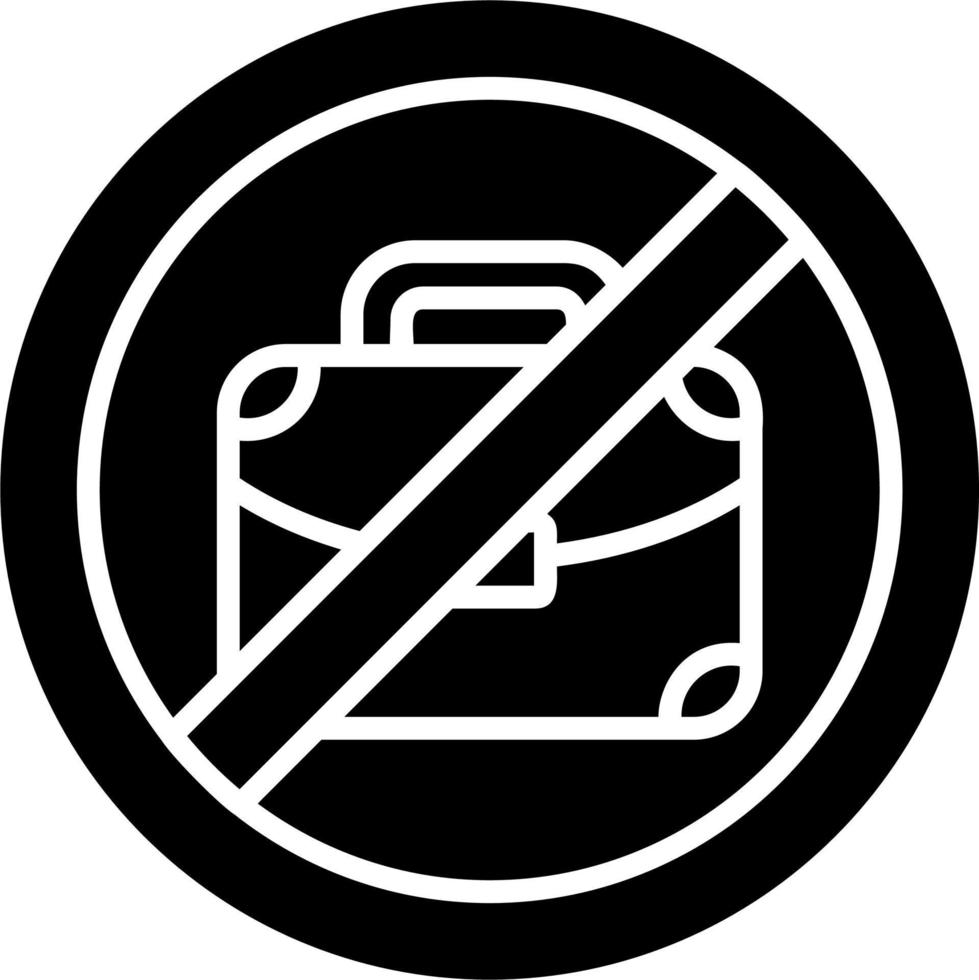 No Job Vector Icon