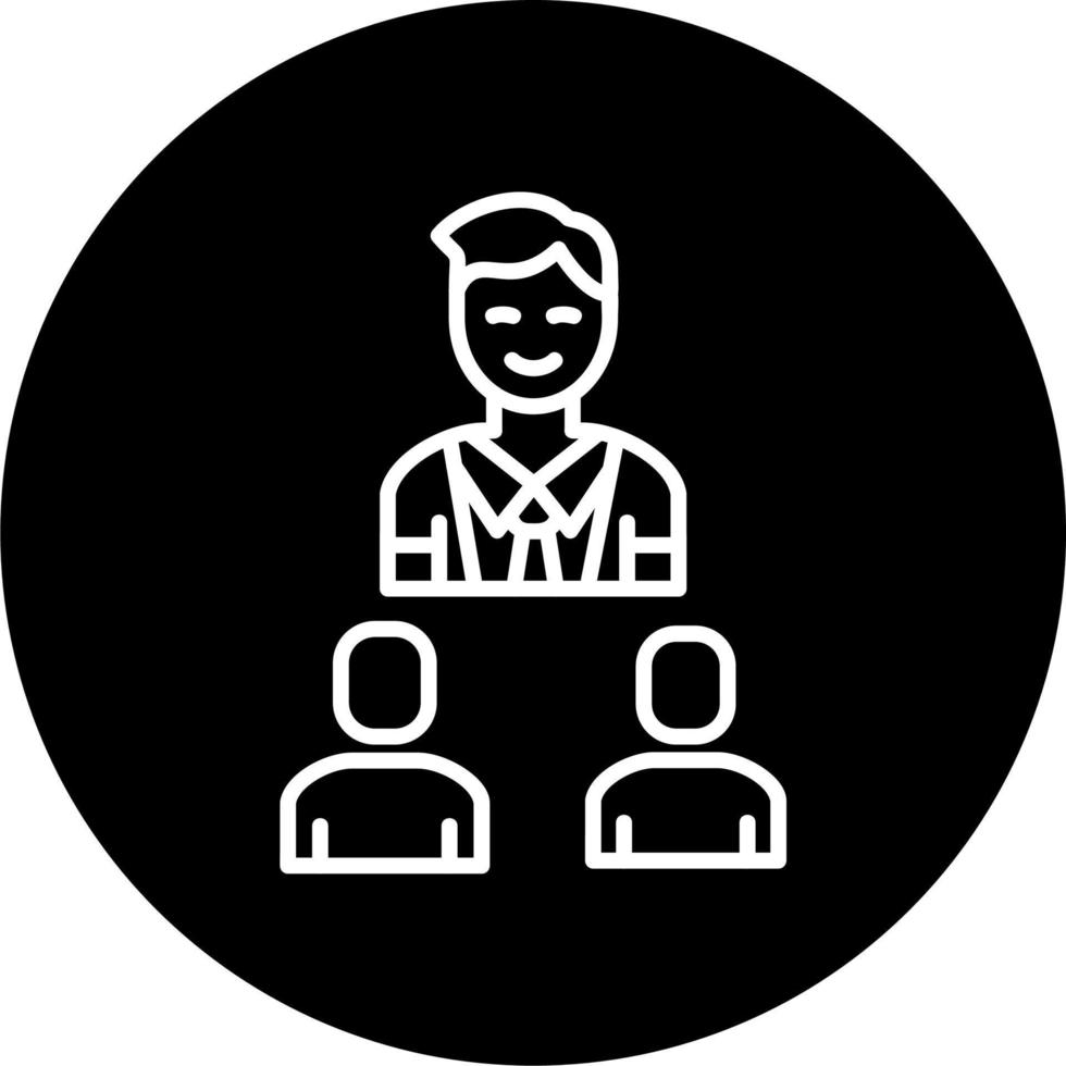 Job Interview Vector Icon