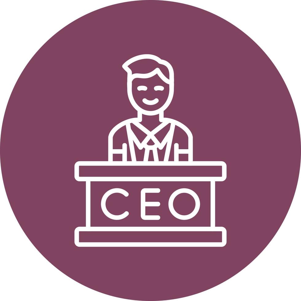 Ceo Vector Icon