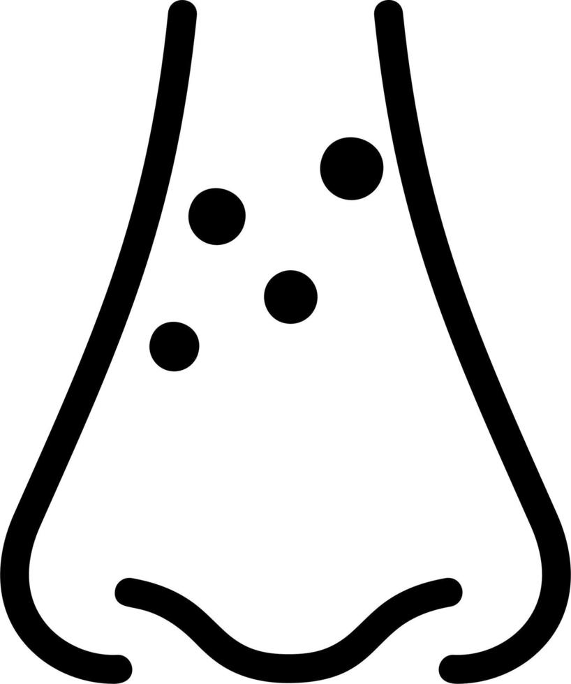 Blackhead Vector Icon