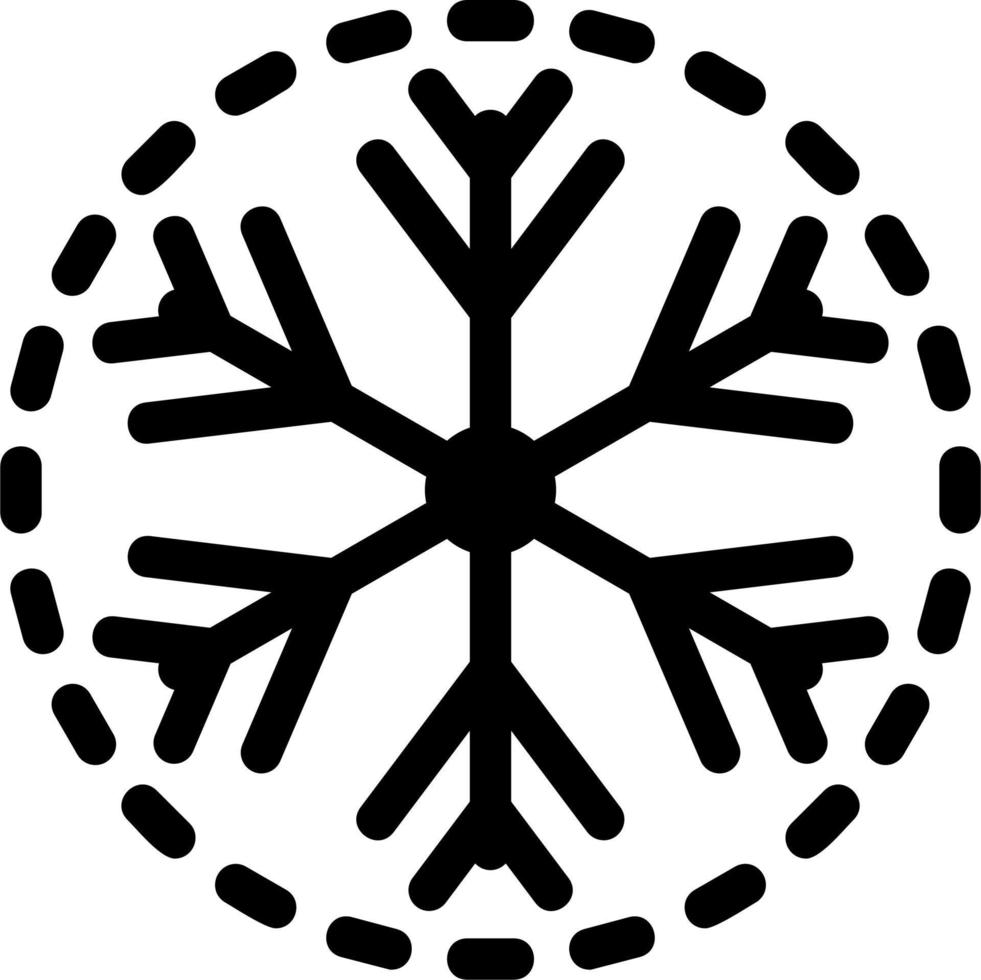 Snowflake Vector Icon