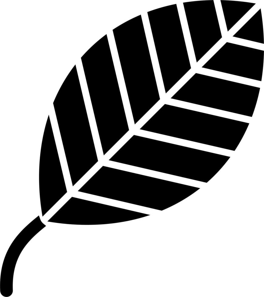 icono de vector de hoja