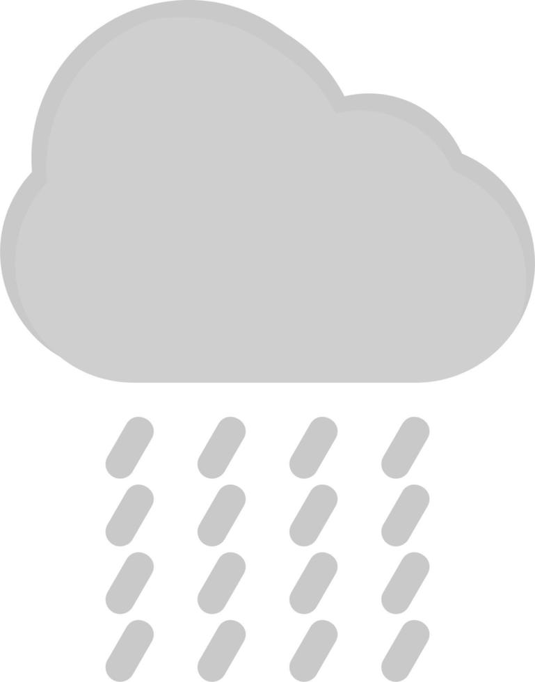 icono de vector de lluvia