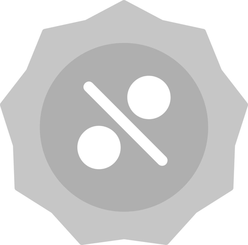 Badge percent Vector Icon