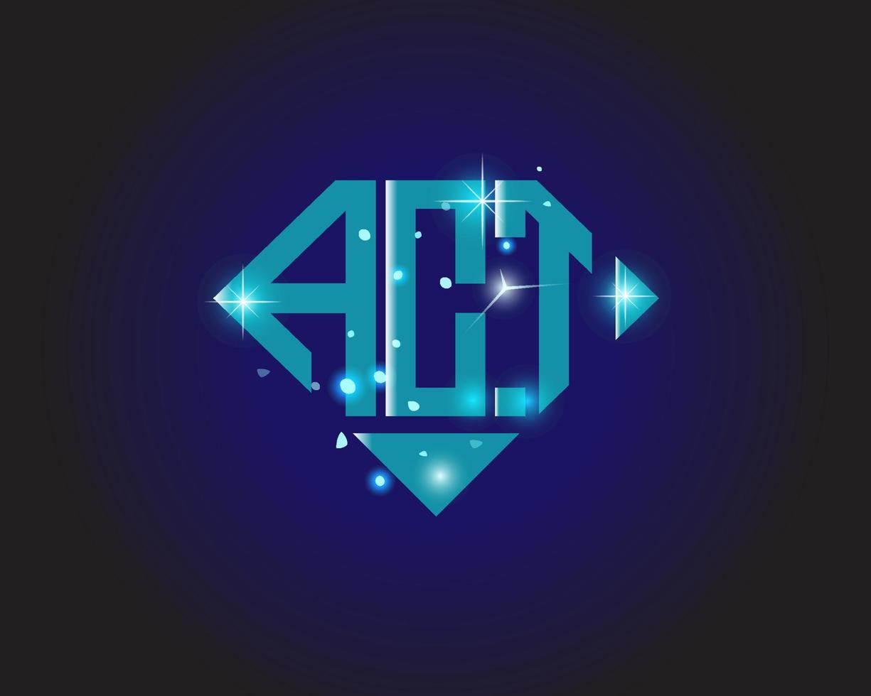 ACT letter logo creative design. ACT unique design. vector