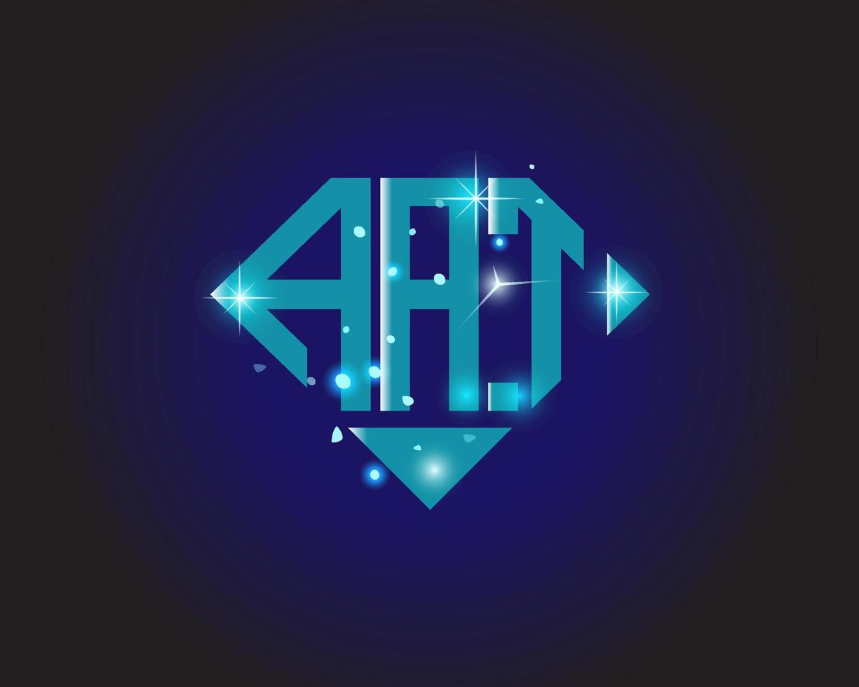 AAT letter logo creative design. AAT unique design. vector
