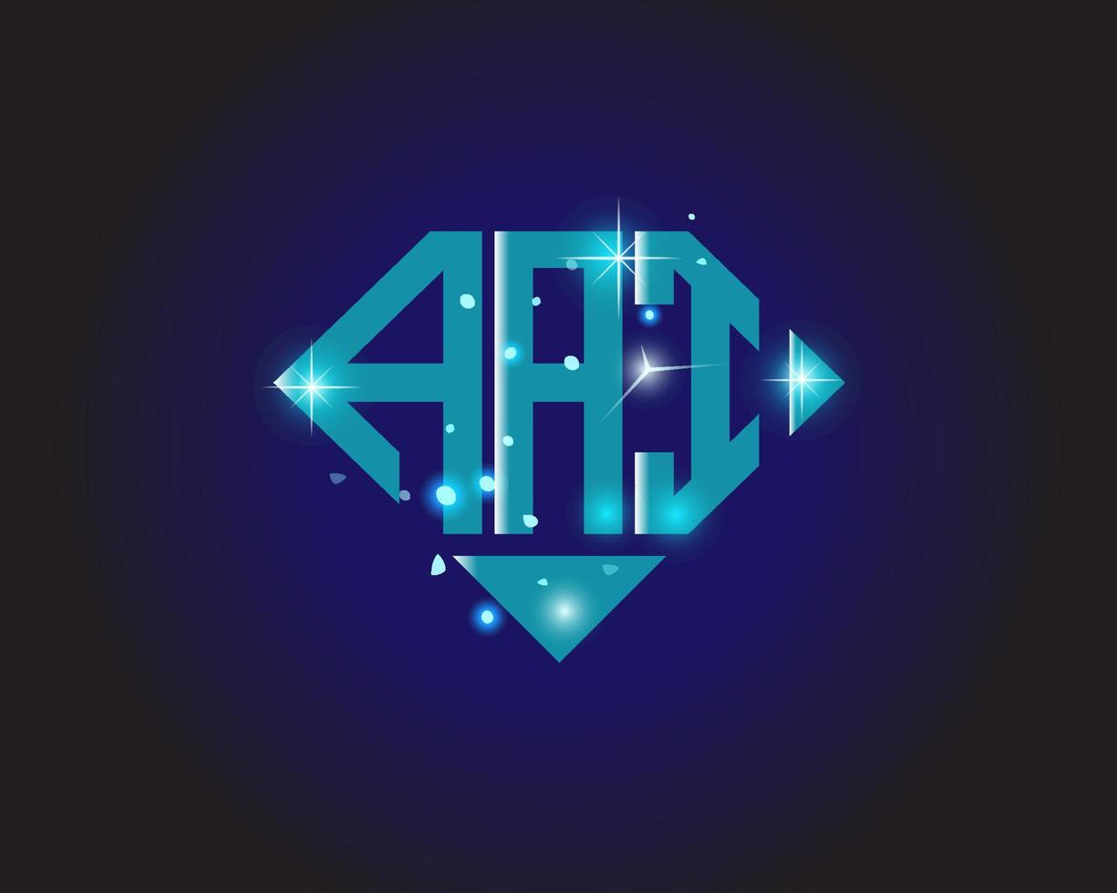 AAI letter logo creative design. AAI unique design. vector