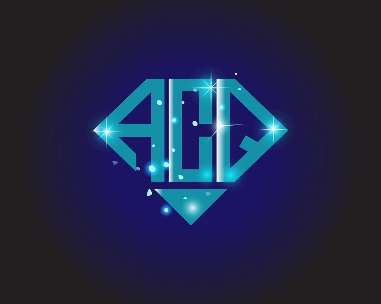 ACQ letter logo creative design. ACQ unique design. vector