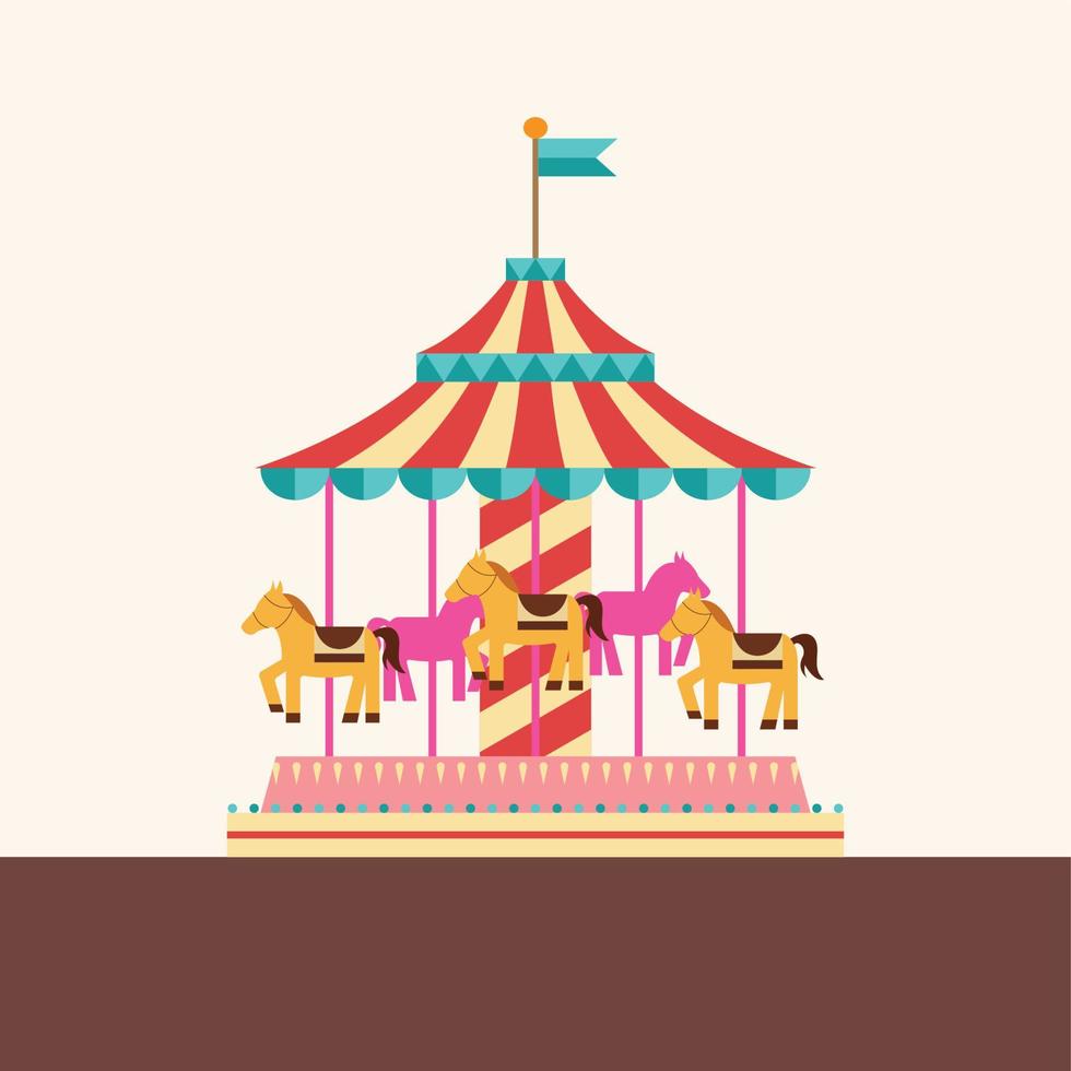 The Illustration of Carnival vector