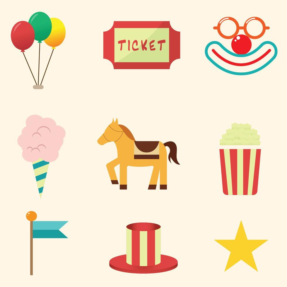 The Illustration of Carnival vector