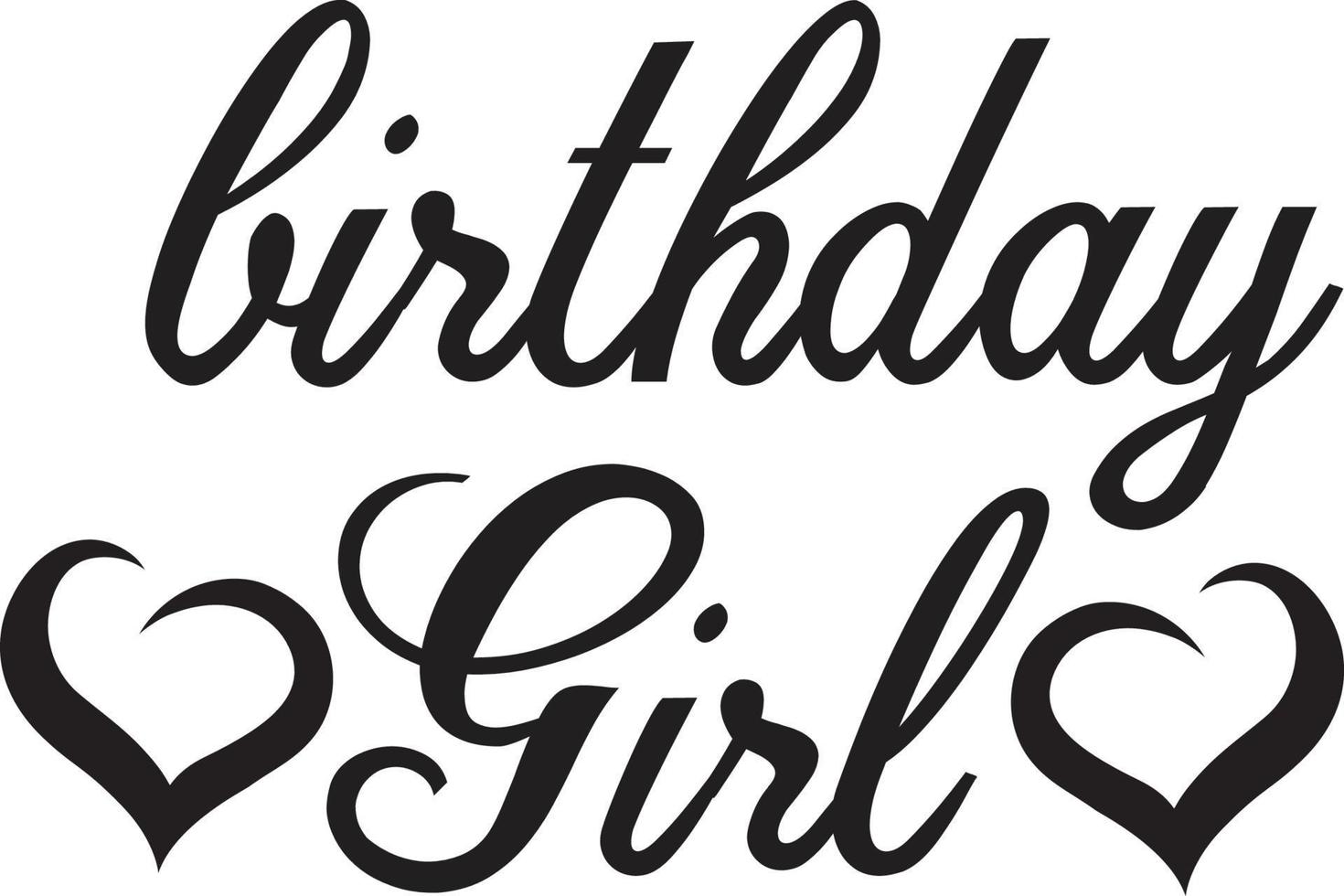 Birthday T-shirt Design vector