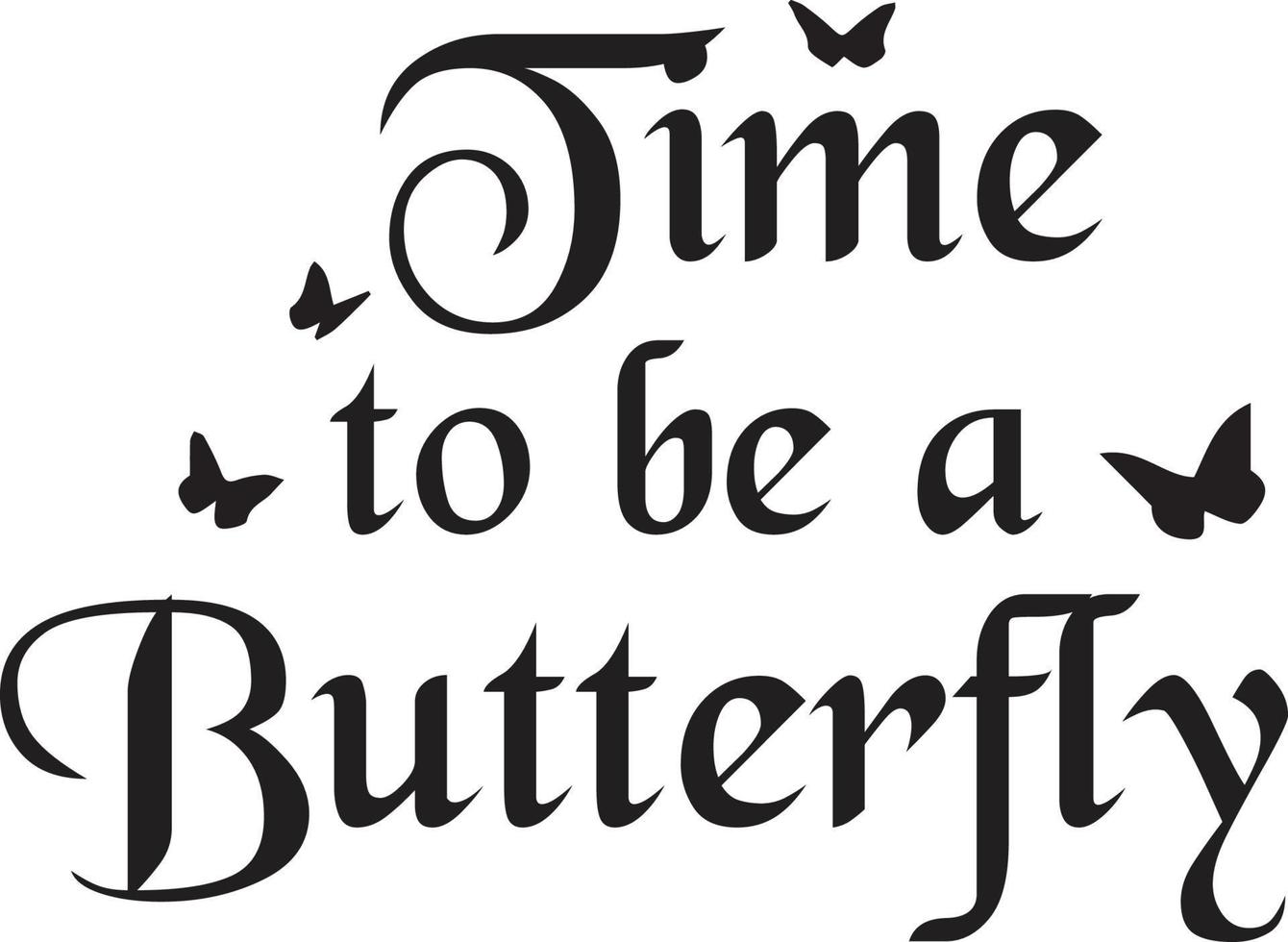Butterfly T-shirt Design vector