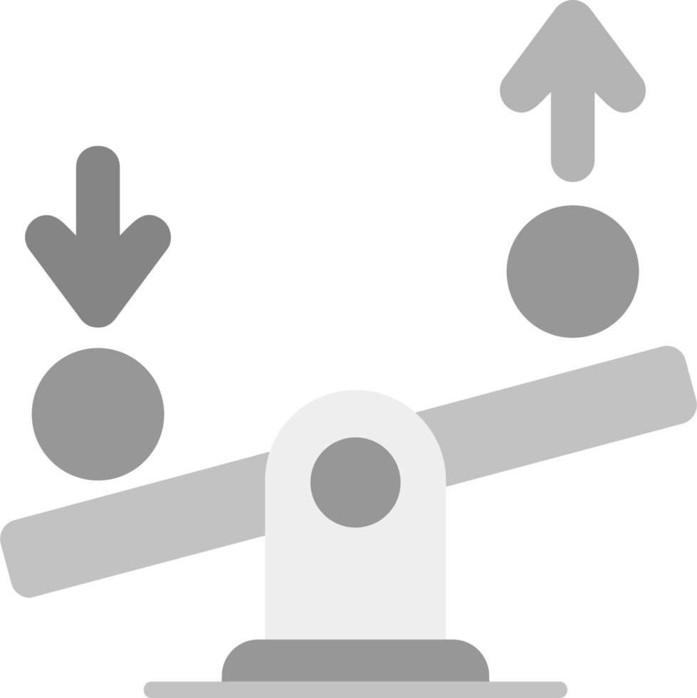 Seesaw Vector Icon