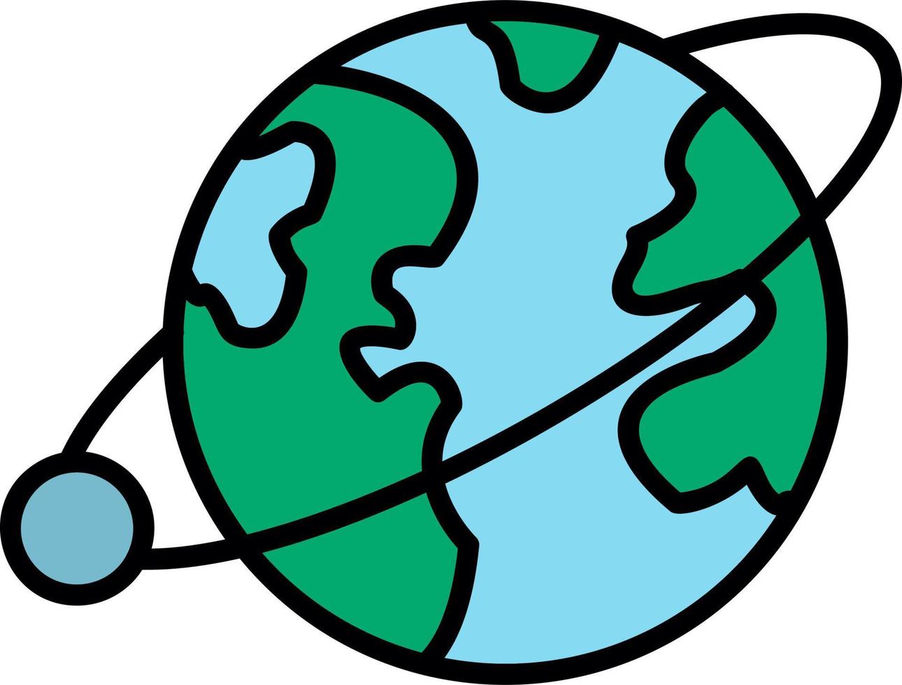 Planet Vector Icon
