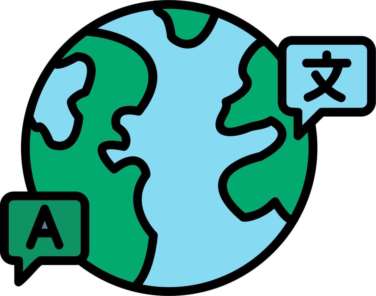 Linguistics Vector Icon