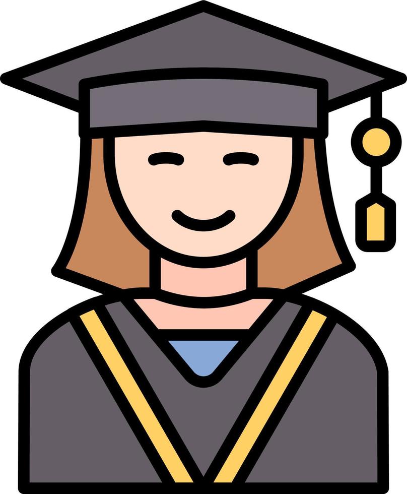 Graduated Vector Icon