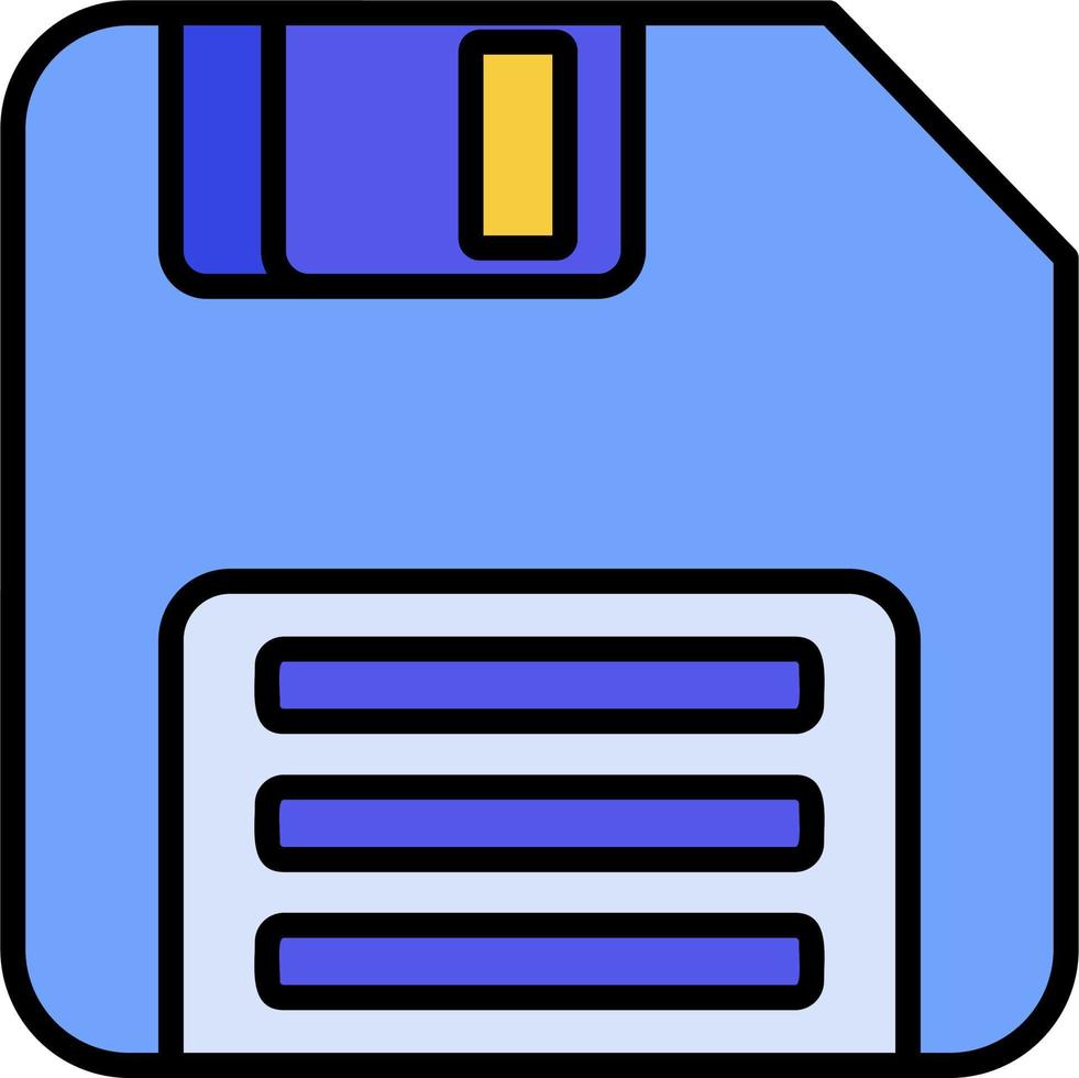 Diskette Vector Icon