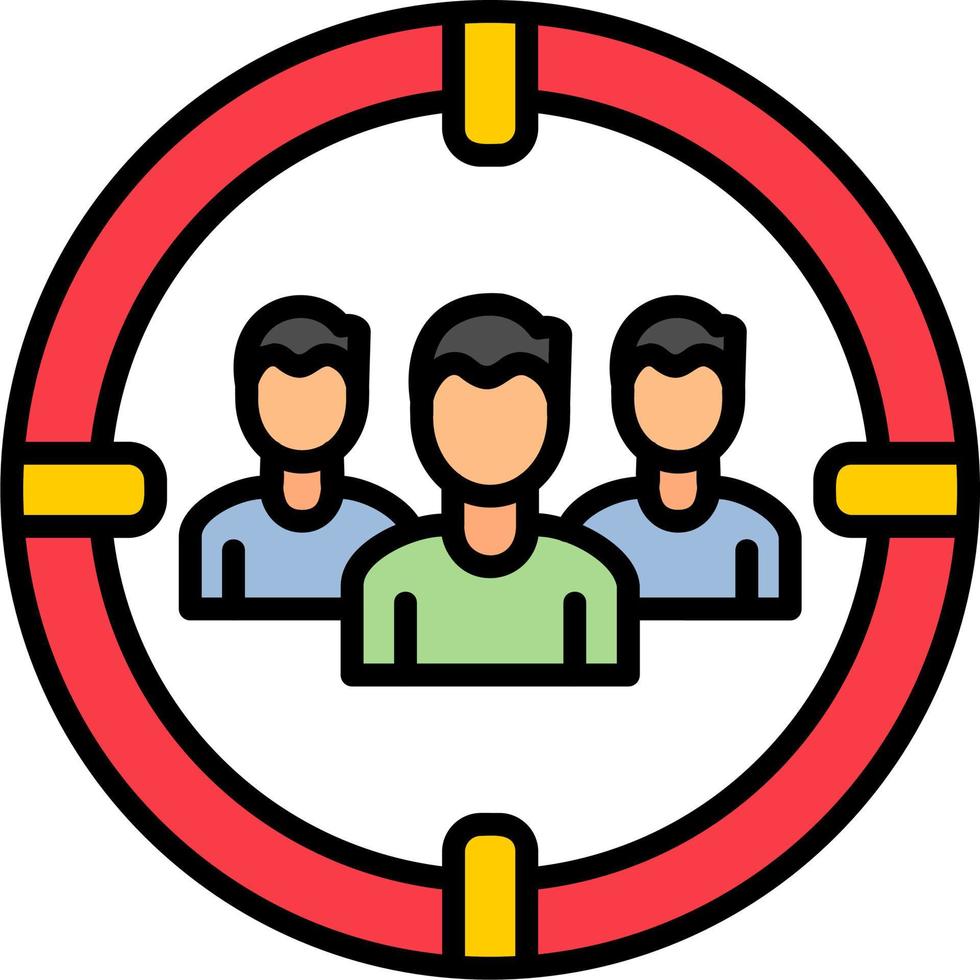 Focus Group Vector Icon