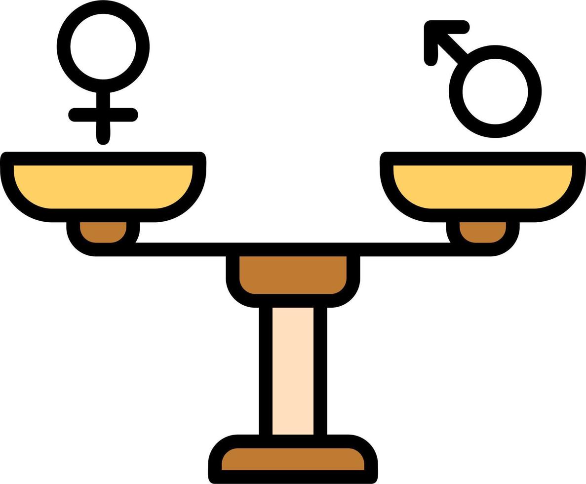 Gender Equality Vector Icon