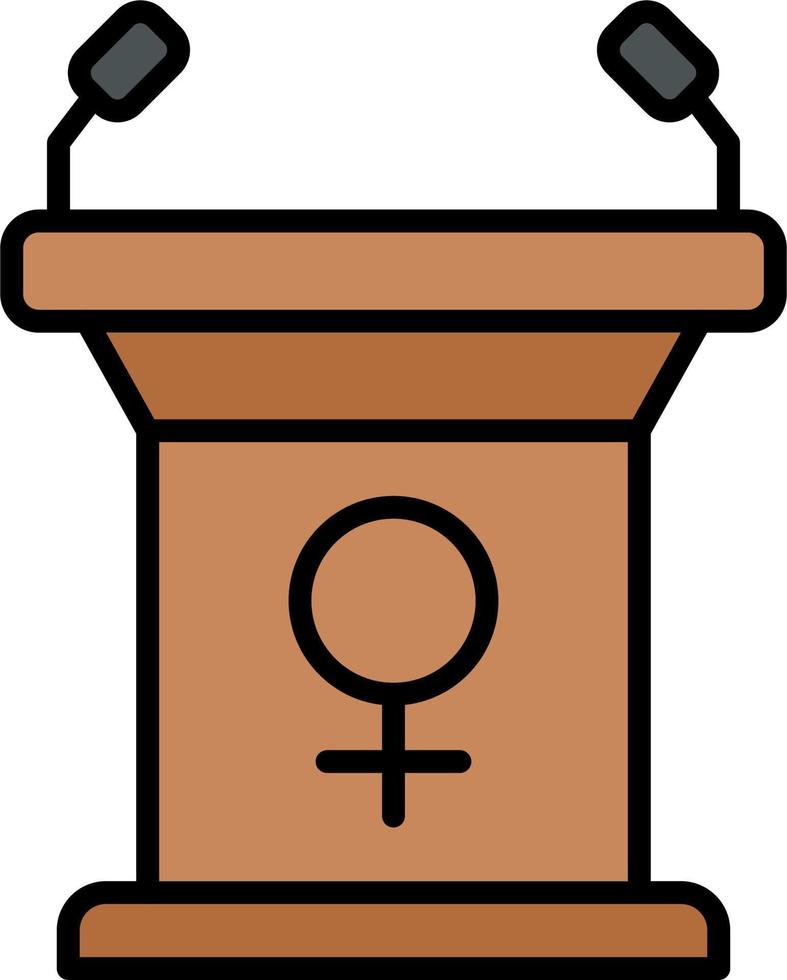 Lectern Vector Icon