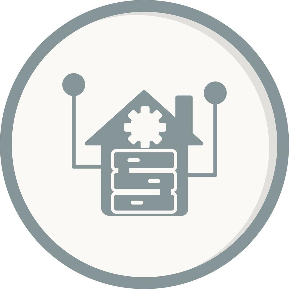 Data Warehouse Vector Icon