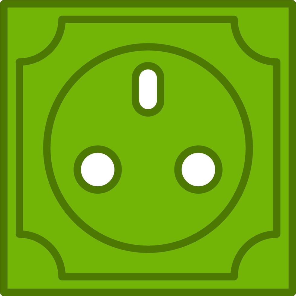 Power socket Vector Icon