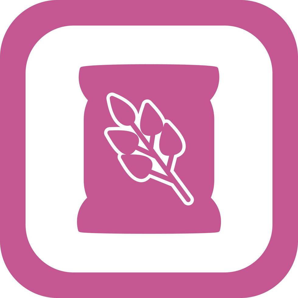 Seedbag Vector Icon