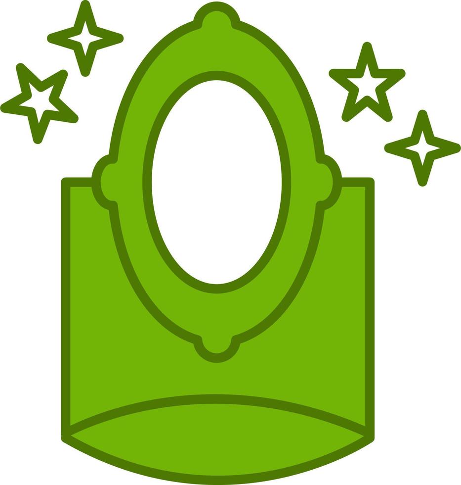 Magic mirror Vector Icon