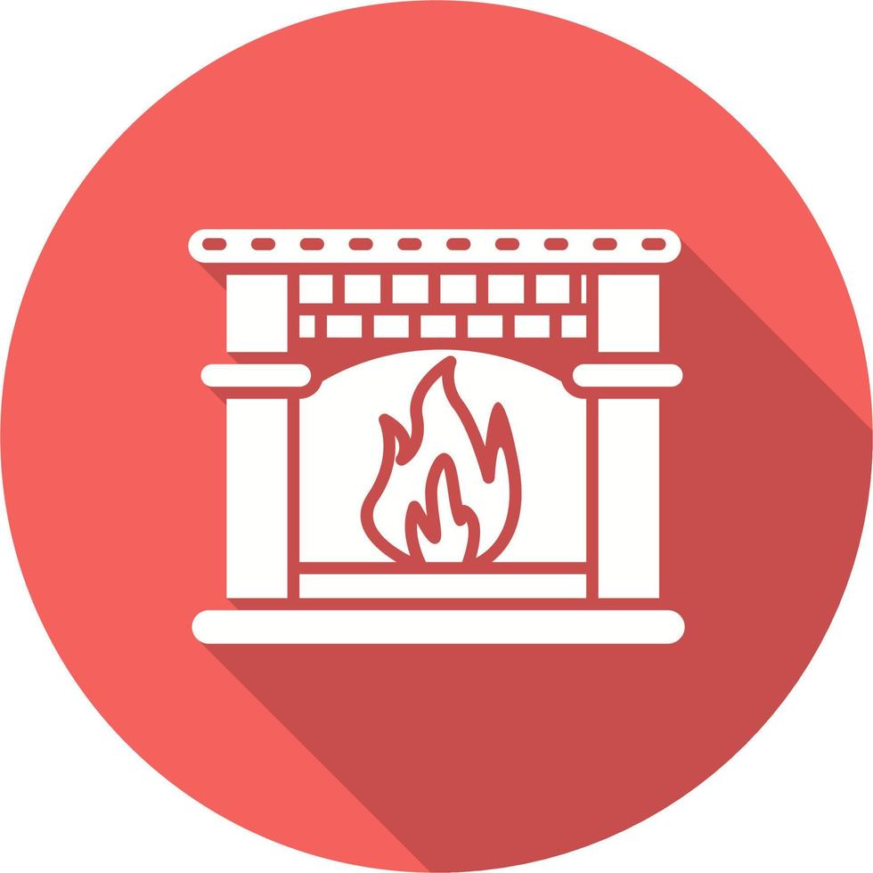 icono de vector de lugar de fuego