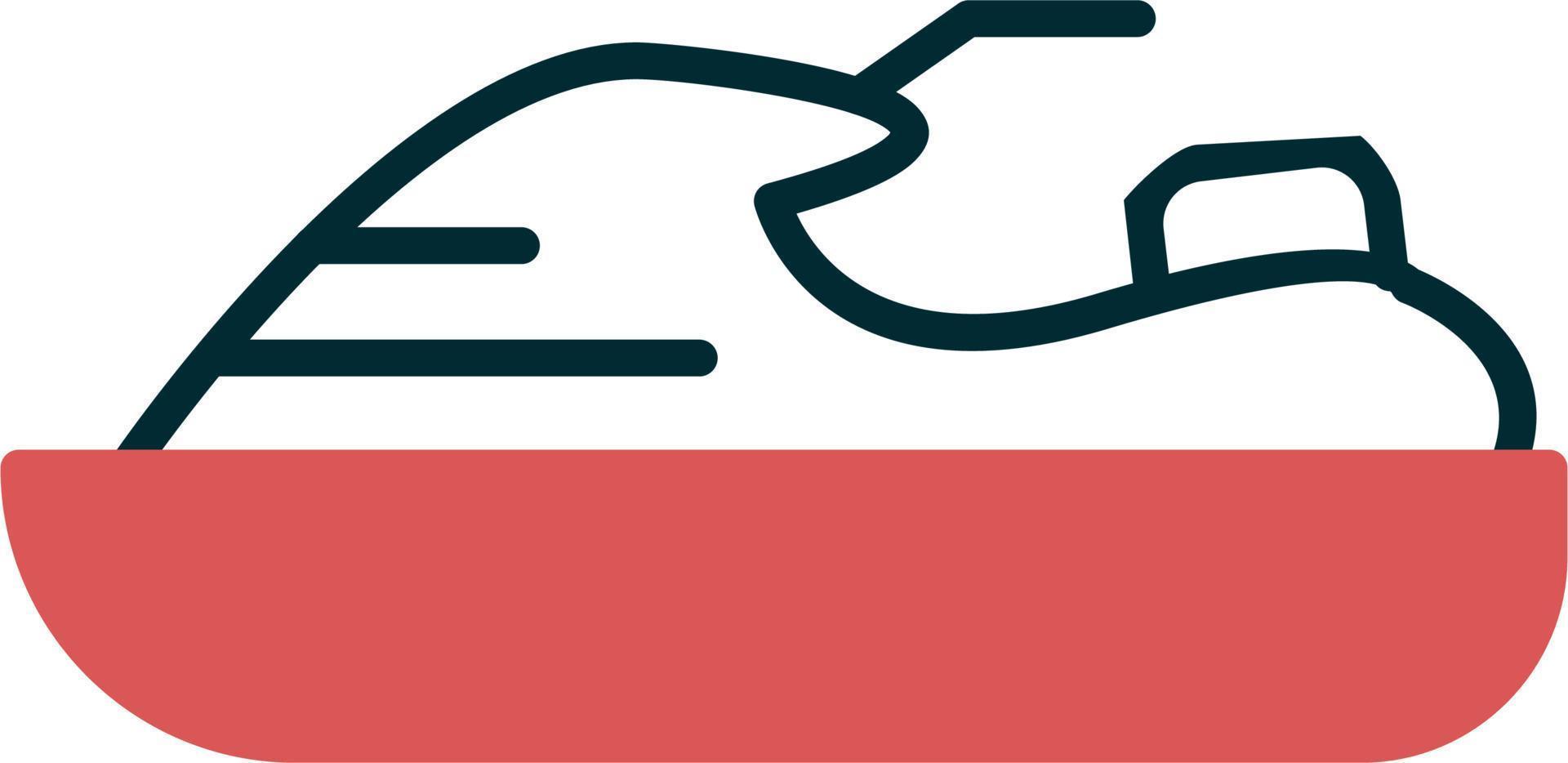 Jet ski Vector Icon
